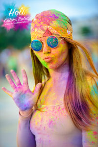 Lancio Holi Festival - color party - festival del colore